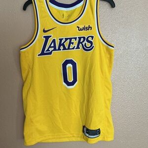 Nike Lakers Gold Basketball Jersey